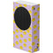 Purple Happy Face Pattern Xbox Series S Console Skin