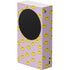 Purple Happy Face Pattern Xbox Series S Console Skin