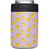 Purple Happy Face Pattern Yeti Colster Can Insulator Skin