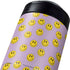 Purple Happy Face Pattern Yeti Colster Can Insulator Skin
