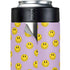 Purple Happy Face Pattern Yeti Colster Can Insulator Skin