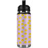 Purple Happy Face Pattern YETI Rambler 26oz Bottle Skin