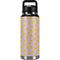 Purple Happy Face Pattern YETI Rambler 36oz Bottle Skin