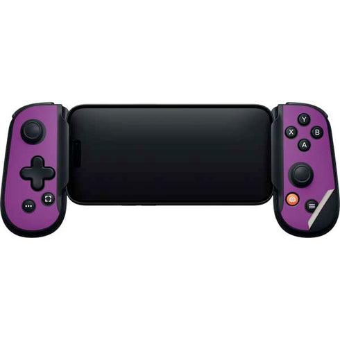 Purple Backbone One for iPhone Game Controller Skin