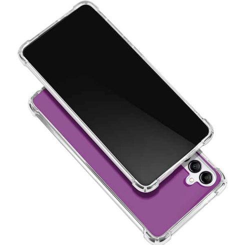 Purple Galaxy A15 5G Clear Case