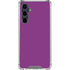Purple Galaxy S23 FE Clear Case