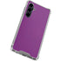 Purple Galaxy S23 FE Clear Case