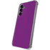 Purple Galaxy S24 Plus Clear Case