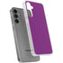 Purple Galaxy S24 Plus Clear Case