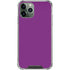 Purple iPhone 11 Pro Max Clear Case