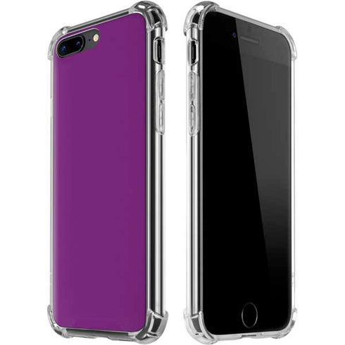 Purple iPhone 7/8 Plus Clear Case