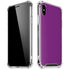 Purple iPhone XS Max Clear Case