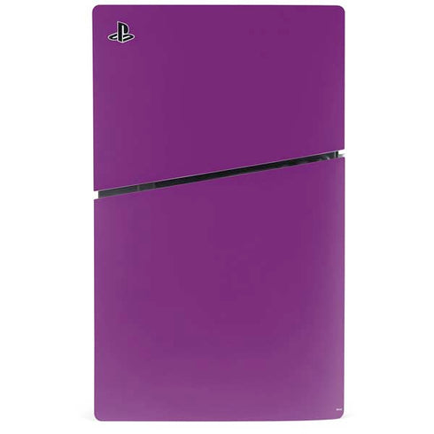 Purple PS5 Slim Disk Bundle Skin
