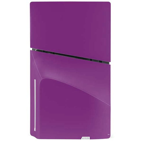 Purple PS5 Slim Disk Bundle Skin