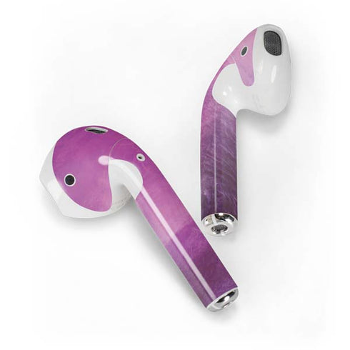 Purple Space Marble Apple AirPods 2 Skin