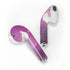 Purple Space Marble Apple AirPods 2 Skin