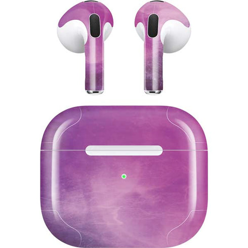 Purple Space Marble Apple AirPods (3rd Gen 2021) Skin