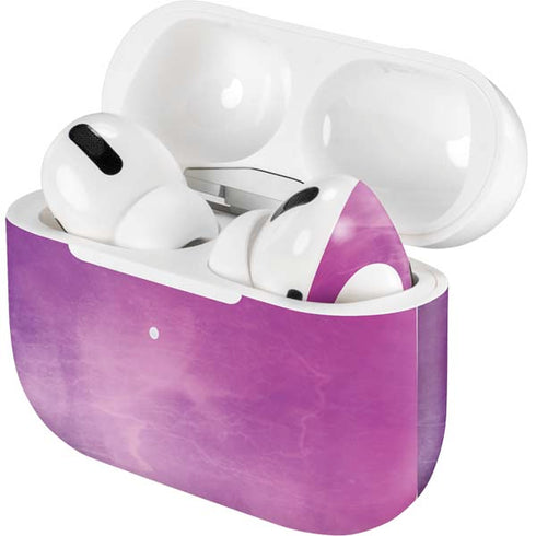 Purple Space Marble Apple AirPods Pro Skin