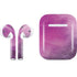 Purple Space Marble Apple AirPods Skin