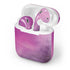 Purple Space Marble Apple AirPods Skin