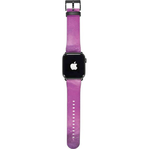 Purple Space Marble Apple Watch Band 42-44mm