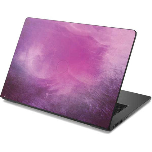 Purple Space Marble Dell Chromebook Skin