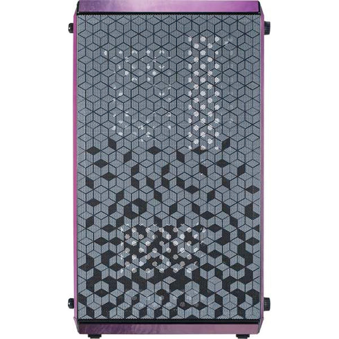 Purple Space Marble Cooler Master MasterBox Q300L Mini Tower Skin