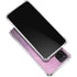 Purple Space Marble Galaxy A12 Clear Case