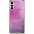 Purple Space Marble Galaxy A13 5G Clear Case