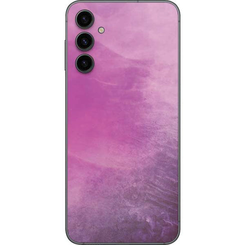 Purple Space Marble Galaxy A14 5G Skin