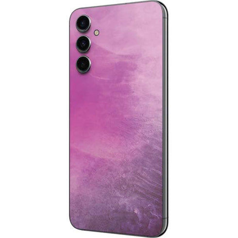 Purple Space Marble Galaxy A14 5G Skin