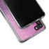 Purple Space Marble Galaxy A21 Clear Case