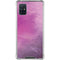 Purple Space Marble Galaxy A51 5G Clear Case
