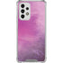 Purple Space Marble Galaxy A53 5G Clear Case