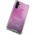 Purple Space Marble Galaxy A54 5G Clear Case