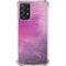 Purple Space Marble Galaxy A72 5G Clear Case