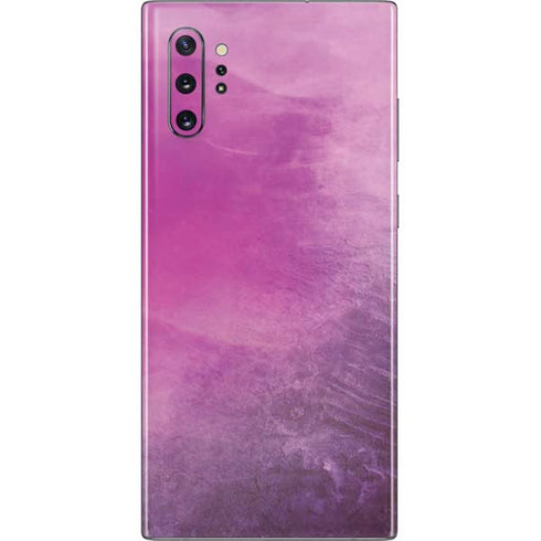 Purple Space Marble Galaxy Note 10 Plus Skin