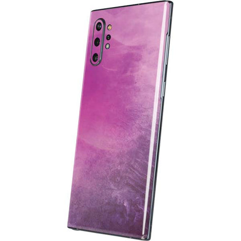 Purple Space Marble Galaxy Note 10 Plus Skin