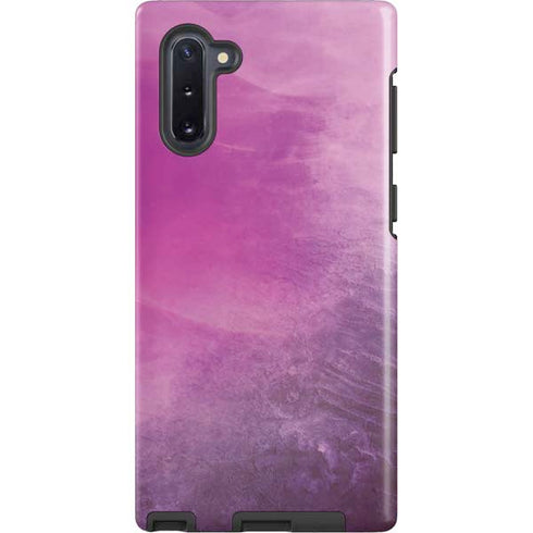 Purple Space Marble Galaxy Note 10 Pro Case
