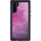 Purple Space Marble Galaxy Note 10 Waterproof Case