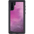 Purple Space Marble Galaxy Note 10 Waterproof Case