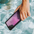 Purple Space Marble Galaxy Note 10 Waterproof Case