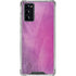 Purple Space Marble Galaxy Note20 5G Clear Case