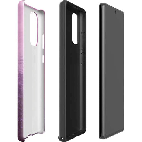 Purple Space Marble Galaxy Note20 5G Pro Case