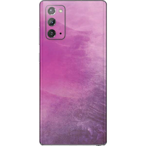Purple Space Marble Galaxy Note20 5G Skin