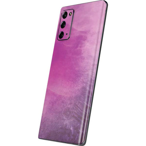 Purple Space Marble Galaxy Note20 5G Skin