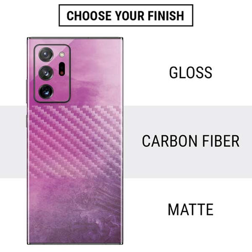 Purple Space Marble Galaxy Note20 Ultra 5G Skin