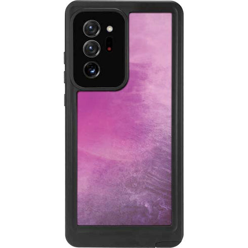 Purple Space Marble Galaxy Note20 Ultra 5G Waterproof Case
