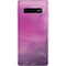 Purple Space Marble Galaxy S10 Plus Skin