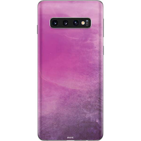 Purple Space Marble Galaxy S10 Skin